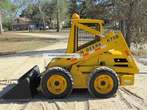 john deere 675 skid steer|john deere 675b with ssqa.